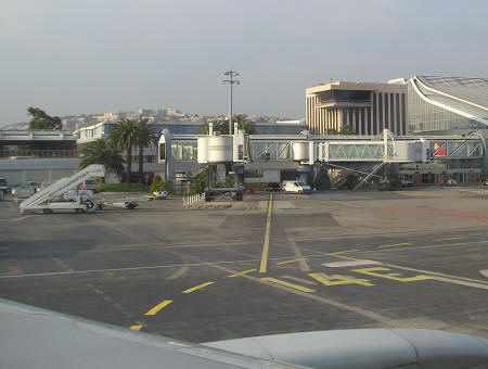 Airport in cannes france