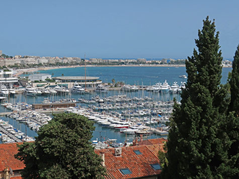 Cannes Bay on the French Riviera