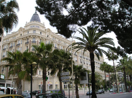 Carlton Hotel in Cannes France