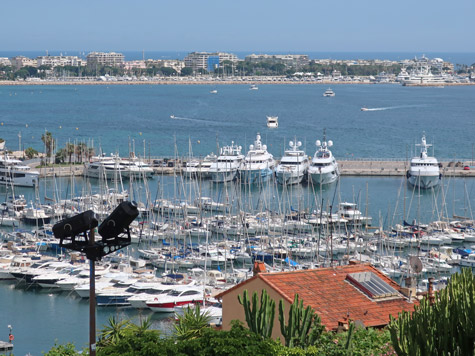 Yachts in Cannes France